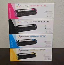 SEALED LD Toner Cartridge Complete Set Of 4 for HP 125A 128A or 131A picture