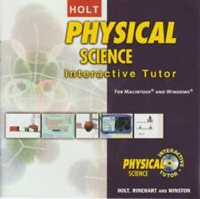 Holt Physical Science: Interactive Tutor PC MAC CD modules teaching tool program picture