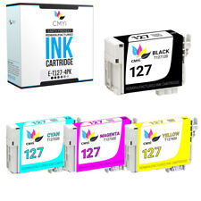 Compatible for Epson 127 Ink Cartridge Fits Workforce 545 60 630 633 635 645 840 picture