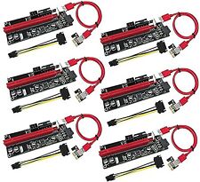 PCI-E Riser VER009S Bitcoin Litecoin Mining with Led Graphics Ext. USB 6PCS picture