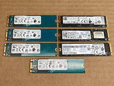 Lot of 7 -  256GB NVMe 2280 Mixed picture