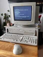 Packard Bell Legend 822CDT Vintage All Original Computer Keyboard Mouse Monitor picture
