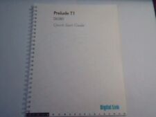 User's Guide Manual - Prelude T1 DL080 Quick Start Digital Link DSU/CSU picture
