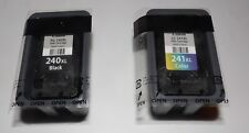 Genuine Canon 240xl Black 241xl Color Ink Cartridges New In Seal No Box picture