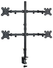 VIVO Quad LCD Monitor Desk Mount Stand Heavy Duty Fully Adjustable fits 4 /Four picture