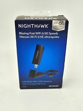 NETGEAR Nighthawk A8000 AXE3000 Tri-Band Wi-Fi 6E USB 3.0 Adapter (E10025985)NEW picture