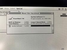 Apple Macintosh Powerbook 170 Laptop picture
