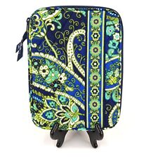 Vera Bradley E-Reader Sleeve Cover Zip Case Pouch Rhythm & Blues Floral Pattern picture