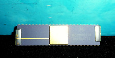 Motorola MC68008LC8 Purple Ceramic/Gold DIP Collectible Microprocessor _ picture