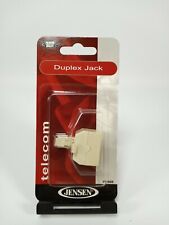 Jensen Landline Duplex Jack Splitter Adapter New In Package JT1025 picture