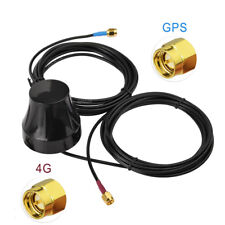GPS +GSM/3G/4G LTE Combo Antenna cylinder shape screw mount SMA male connector picture