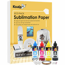 Bundle Koala Sublimation Paper 8.5x11 and Koala Sublimation Ink for Epson 400ML picture