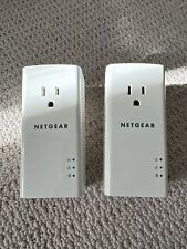 GREAT PRICE 2 x NETGEAR PowerLINE Extender & Extra Outlet PLP1200S picture