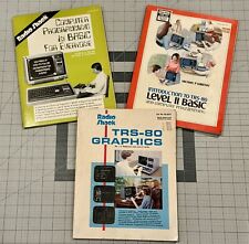 Radio Shack TRS-80 Programming Books picture