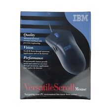 Vintage IBM Versatile Scroll Mouse PS2 Wired (09N5513) - Sealed picture