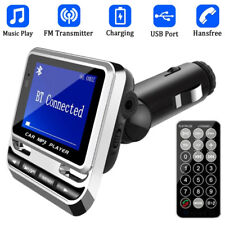Bluetooth Car Wireless FM Transmitter Adapter USB Charger AUX Hands-Free #A #B picture