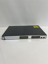Cisco Catalyst 3750G Series PoE-24 WS-C3750G-24PS-S V05 Managed Network Switch picture