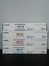 Canon GPR-58 Complete Toner Cartridge Set Black, Cyan, Yellow, Magenta picture