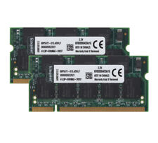 2GB (2x 1GB) Kingston RAM PC-2700 2Rx8 Laptop Memory SODIMM Intel CPU DDR 333Mhz picture
