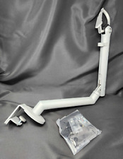 USED HERMAN MILLER CBS FLO MONITOR ARM CLAMP MOUNT SILVER picture