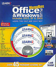 Learn Office and Windows Plus (45 Program Tutorial Set) Excel Word Visio & More picture