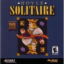 Hoyle Solitaire 2000 PC CD variations of top Klondike pyramid classic card games picture