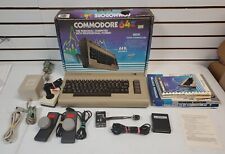 Commodore 64 Computer System w/Hookups & Box - Tested, Works #1 *READ* picture