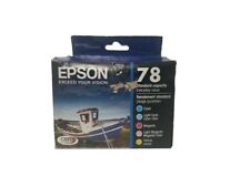 Epson T078920 78 Standard Capacity Ink Cartridges EXP 07/2020 5 Pack Geniune OEM picture