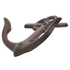  Cast Iron Porch Wall Hooks Heavy Duty Clothes Hanger Decorative Anchor picture