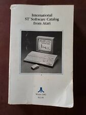 International Atari St Software Catalog Vintage 1987 picture