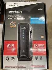 ARRIS Surfboard SBG6580-2 300 Mbps 4 Port Cable Modem and Wi-Fi Router Brand New picture