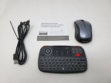 Rii i4 Mini Wireless Bluetooth Keyboard with Touchpad, Blacklit & Logitech M310 picture