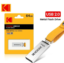Kodak USB 2.0 Pen Drive 64 GB K122 Metal USB Flash Drive Memory Pendrive 64GB picture