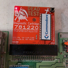 Commodore 64 128 dead test cartridge diagnostic cartridge 781220 - GOLD (NEW) picture