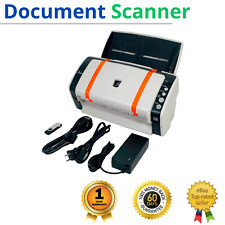 Color Duplex Scanner w/NEW Rollers+Trays+Adapter+USB+Drivers - 1 YEAR WARRANTY🔥 picture