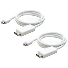 2X 1M Mini Display Port DP Thunderbolt to HDMI Adapter Cable for MacBook Pro Mac picture