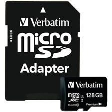 Verbatim 44085 128GB Premium microSDXC Card with Adapter VTM44085 picture