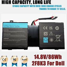 2F8K3 Battery FOR Dell Alienware 17 R1 17X M17X-R5 18 R1 18X M18X 86Wh 14.8V US picture