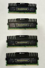 Lot Corsair Vengeance 32GB (4 x 8GB) DDR3 1600 CMZ32GX3M Memory RAM PC Desktop picture