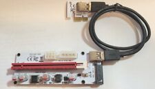 6 Pk - CFIKTE VER 008S PCI-E Express Cable 1X TO 16X Graphics Extension picture