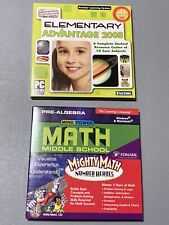 Multimedia Pre Algebra Middle School Math CD-ROM & 2008 Elementary picture