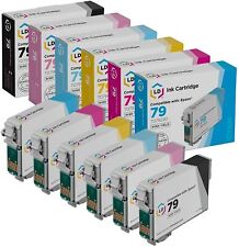 LD Reman Replacement for Epson T079 6pk HY Ink Cartridge T0791 T0792 T0793 T0794 picture