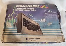 VINTAGE COMMODORE 64K COMPUTER- Used  w.   ORIGINAL BOX- Untested picture