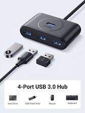 UGREEN USB Hub, 4-Port USB 3.0 Hub with 3Ft Extension Cable, High-Speed Portable picture