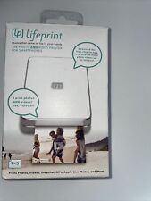 Lifeprint 2x3 Portable Photo and Video Printer for IOS and Android - White Made picture