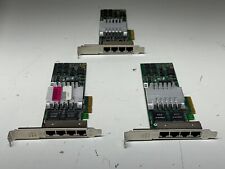 Lot of 3 HP 436431-001 4-Port NC364T 10/100/1000Base-T  Server Adapter picture