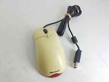Microsoft Wheel Mouse Optical USB And PS2 Compatible Mouse Vintage Plastic picture