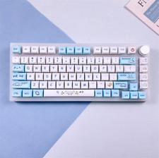 Sanrio Cinnamoroll Key Cap XDA Height For Cherry MX keyboard PBT Keycaps Gift picture