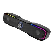 Bluetooth Gaming Speakers with Touch Control, 7 Color RGB Lighting, Desktop P... picture