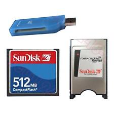 512MB CNC CF Compact Flash card+CF-PCMCIA Adapter+SSK USB2.0 Card reader FANUC picture